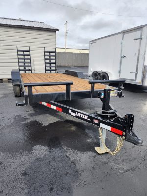 DooLittle Trailers CF821814K Channel Flatbed Equipment Trailer